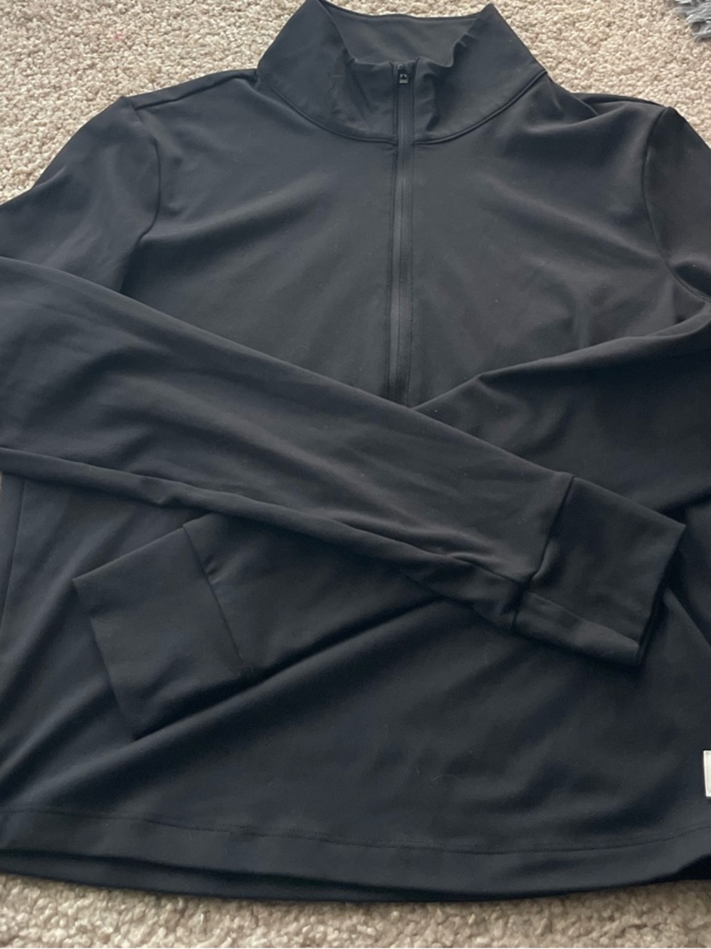 vuori studio half zip